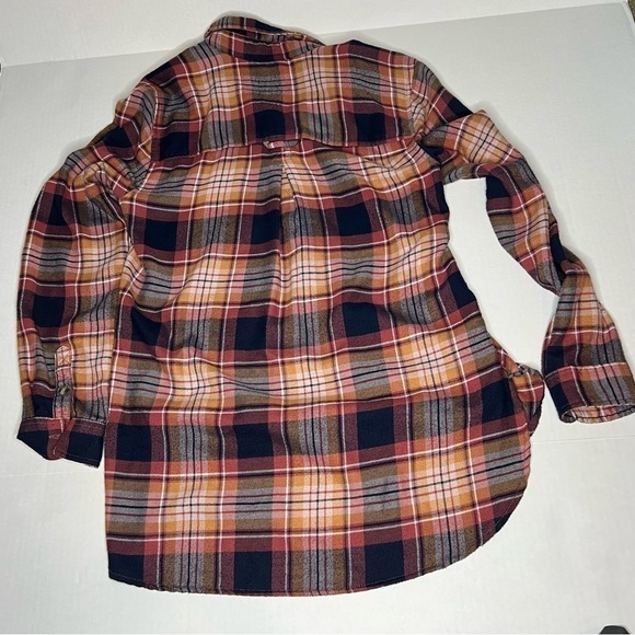 AMERICAN Eagle boyfriend fit flannel size small - Picture 3 of 14